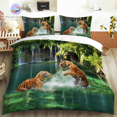 Housse de Couette Tigre du Bengale